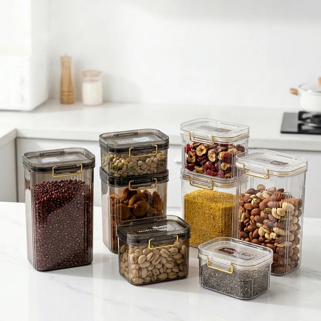 Recipientes herméticos para gu - Food Storage With Dividers reseña y precio