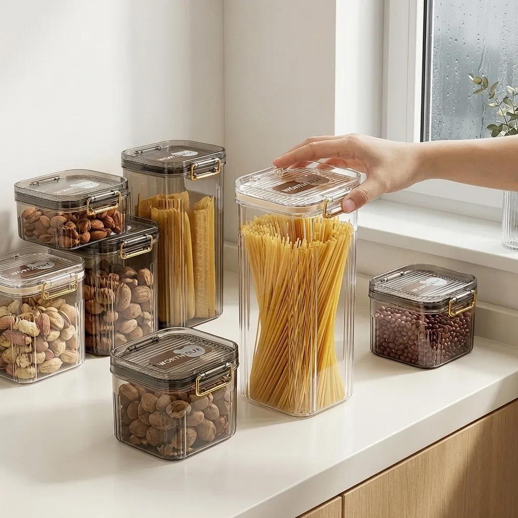 Recipientes herméticos para gu - Food Storage With Dividers reseña y precio