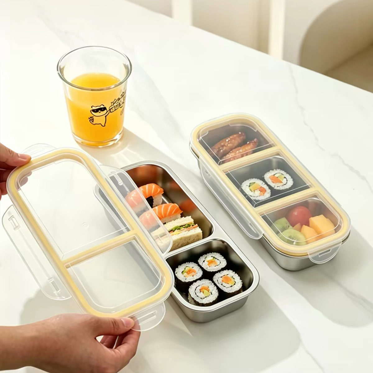 Contenedor de almacenamiento d - Food Storage Meals reseña y precio