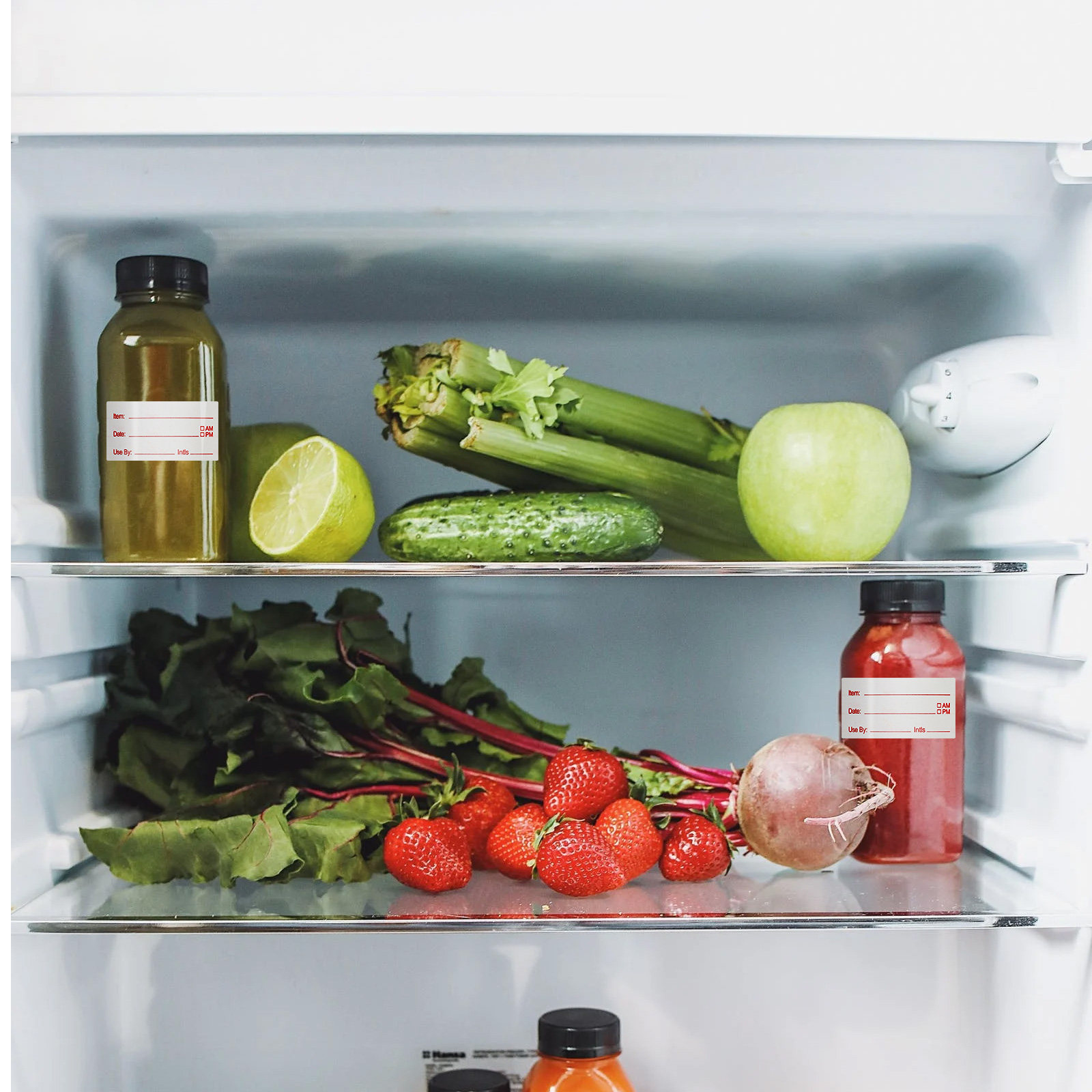 1 rollo de etiquetas adhesivas - Food Storage Labels reseña y precio