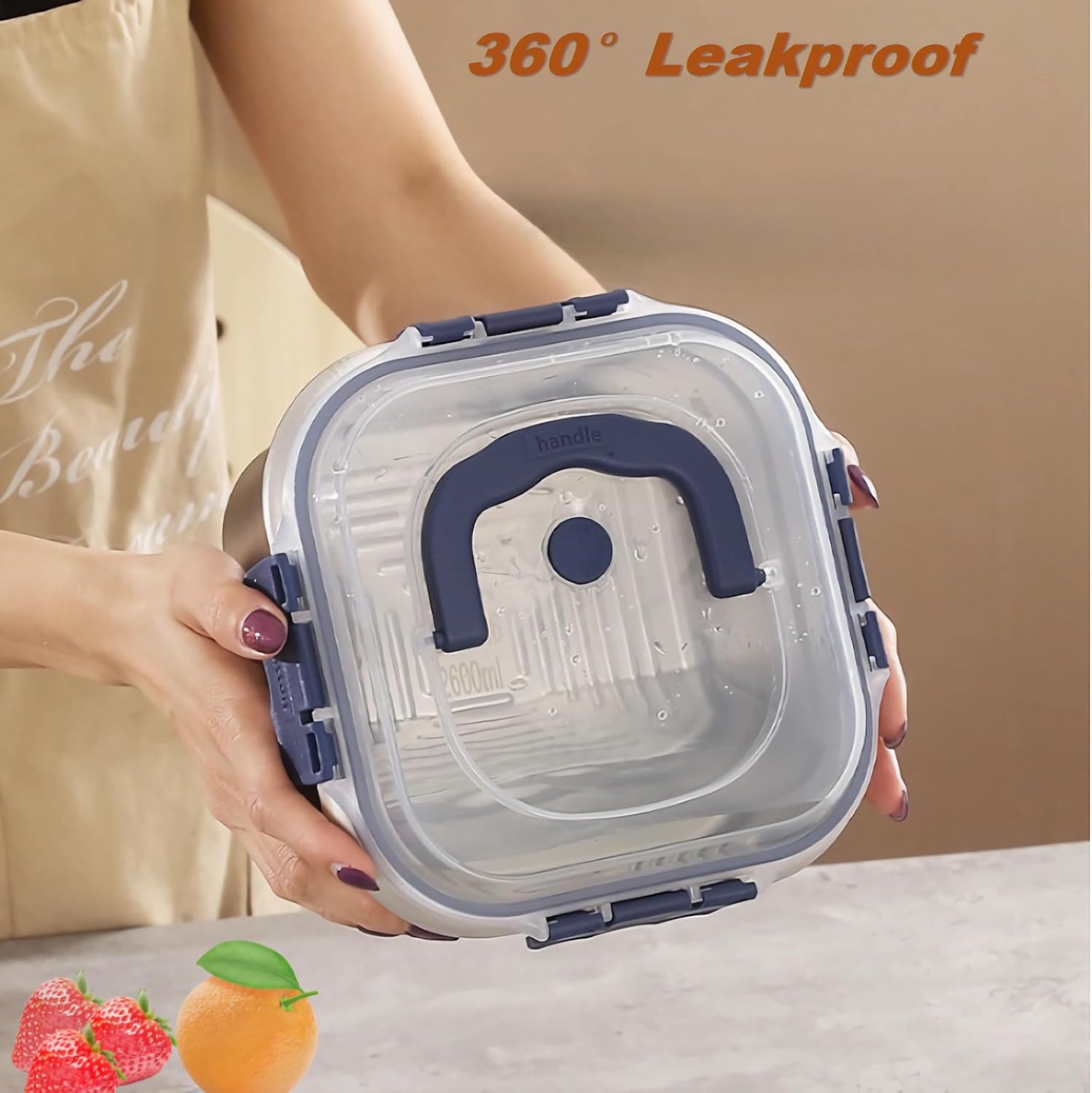 Recipiente Hermético de Acero  - Food Storage Oven Safe reseña y precio